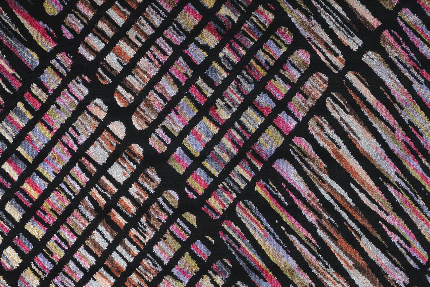Kiley 5' x 8' Area Rug - Candy Black