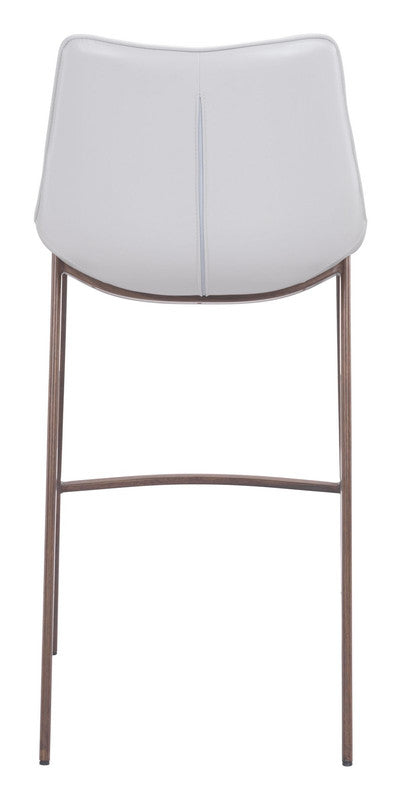 Teglberg Bar Height Stool - Greyish Brown/Walnut - Set of 2