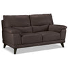 Braylon Loveseat - Dark Chocolate