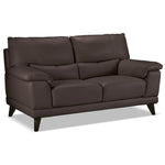 Braylon Loveseat - Dark Chocolate