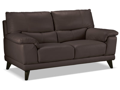 Braylon Loveseat - Dark Chocolate