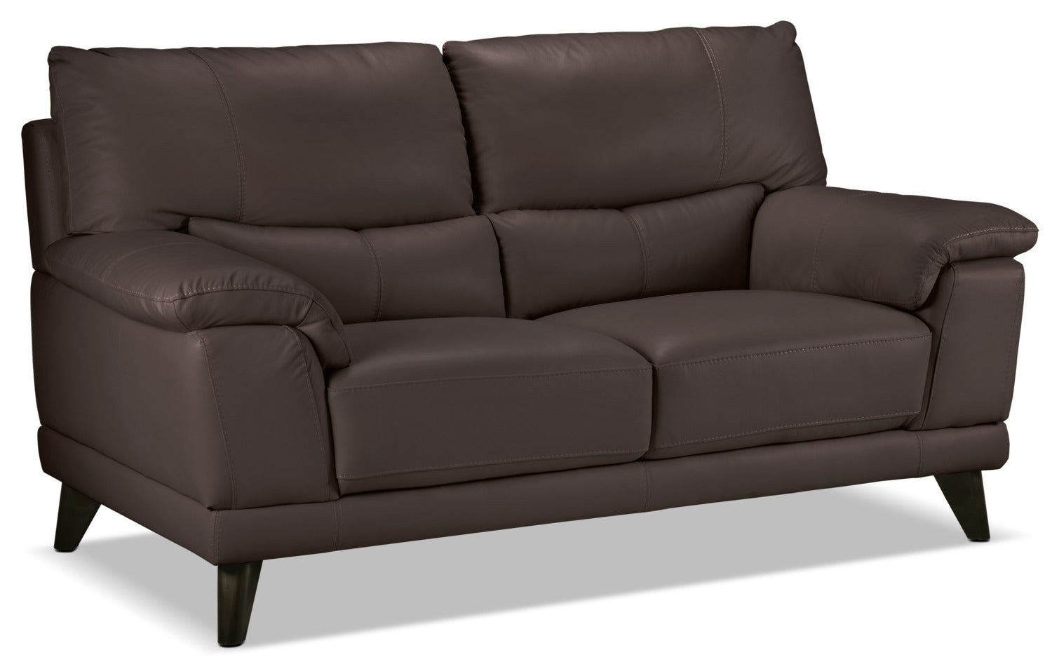 Braylon Sofa, Loveseat and Chair Set - Dark Chocolate