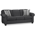 Aristotle Sofa, Loveseat and Chair Set - Graphite
