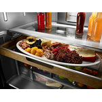 KitchenAid Stainless Steel Counter-Depth French Door Refrigerator (23.8 Cu. Ft.) - KRFC704FPS