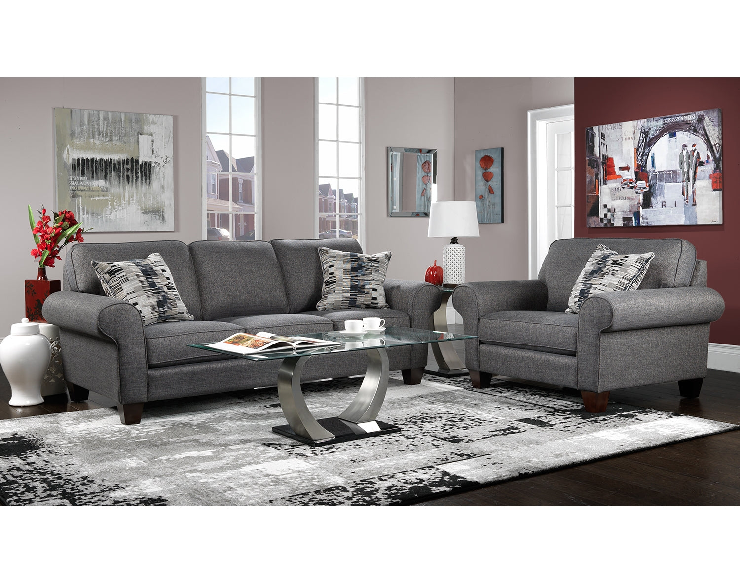 Drake Chair - Grey