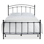 Sanford 3-Piece King Bed - Matte Black