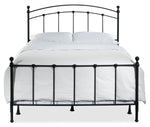 Sanford 3-Piece King Bed - Matte Black