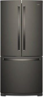 Whirlpool Black Stainless Steel French Door Refrigerator (20 Cu. Ft.) - WRF560SMHV