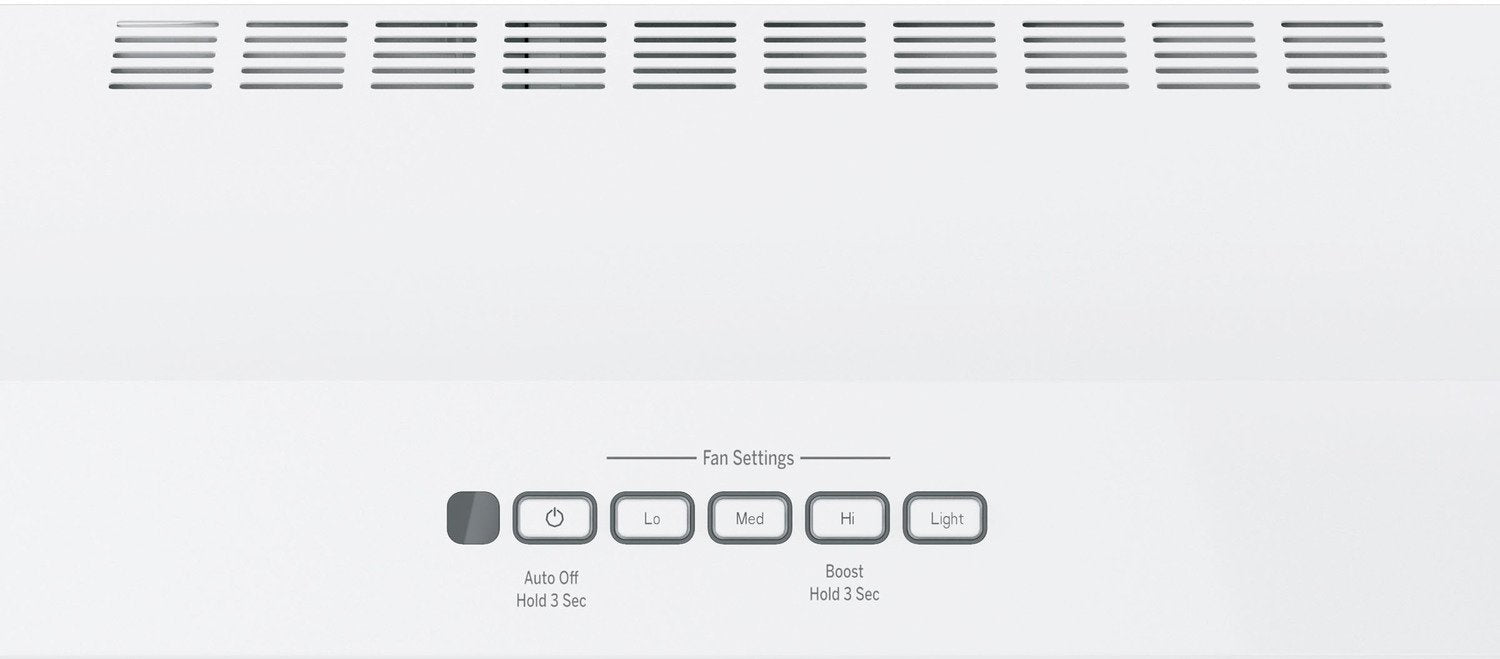 GE White 30" 310 CFM Under-the-Cabinet Range Hood - JVX5300DJWWC