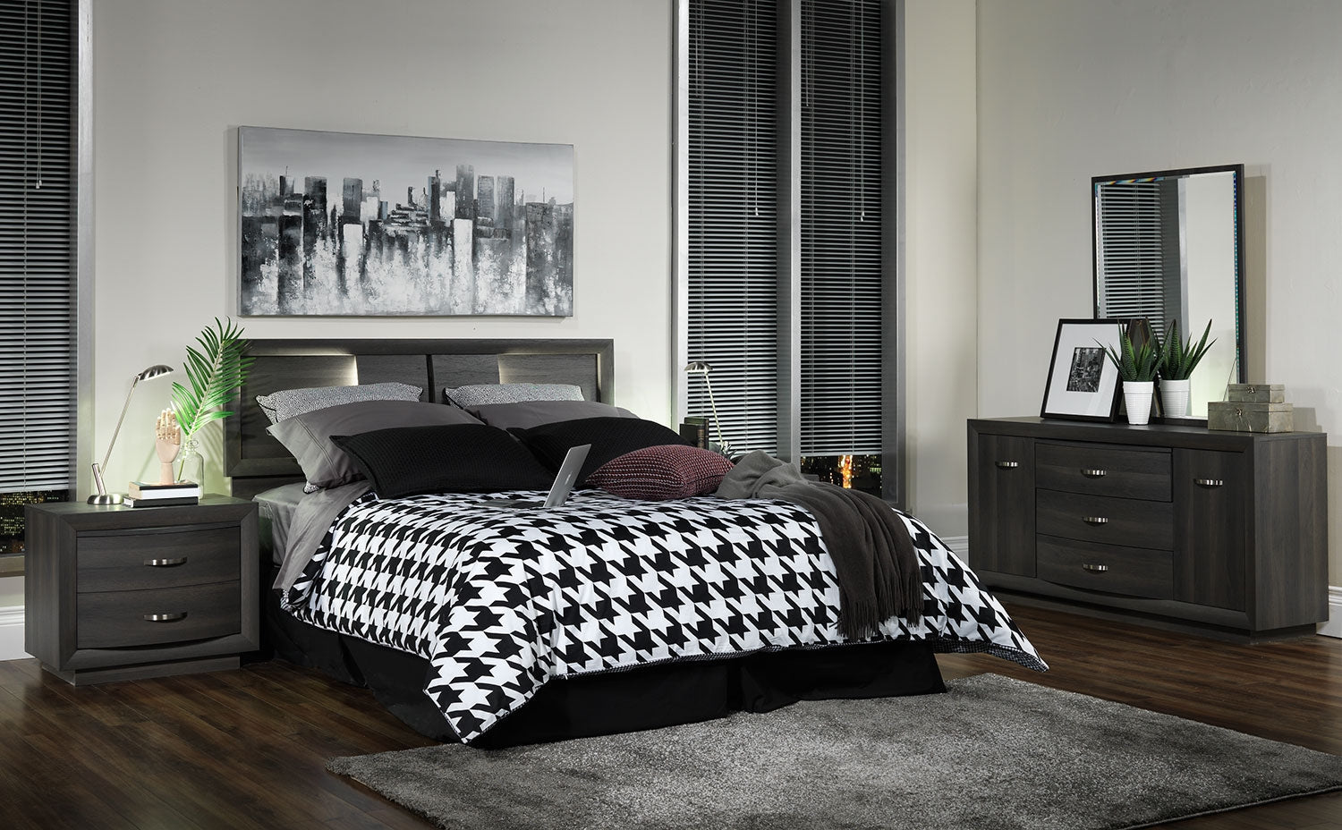 Gerard Mirror - Deep Grey