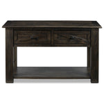 Gable Sofa Table - Weathered Charcoal