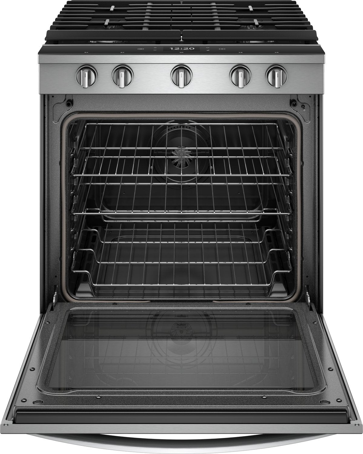 Whirlpool Stainless Steel Slide-In Gas True Convection Range (5.8 Cu. Ft.) - WEG750H0HZ