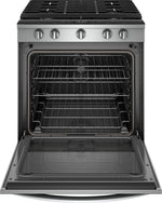 Whirlpool Stainless Steel Slide-In Gas True Convection Range (5.8 Cu. Ft.) - WEG750H0HZ