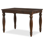 Kingstown 7-Piece Counter Height Dining Room Set - Chocolate