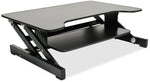 Rocelco Adjustable Desk Riser - Black