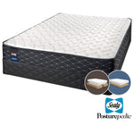 Sealy Innovate Extra Firm King Mattress and Split Low-Profile Boxspring Set