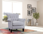 Molly Accent Chair - Light Grey