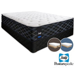 Sealy 5K Hybrid Firm King Mattress and Split Low-Profile Boxspring Set