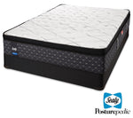 Sealy Ethos Firm Queen Mattress and Boxspring Set