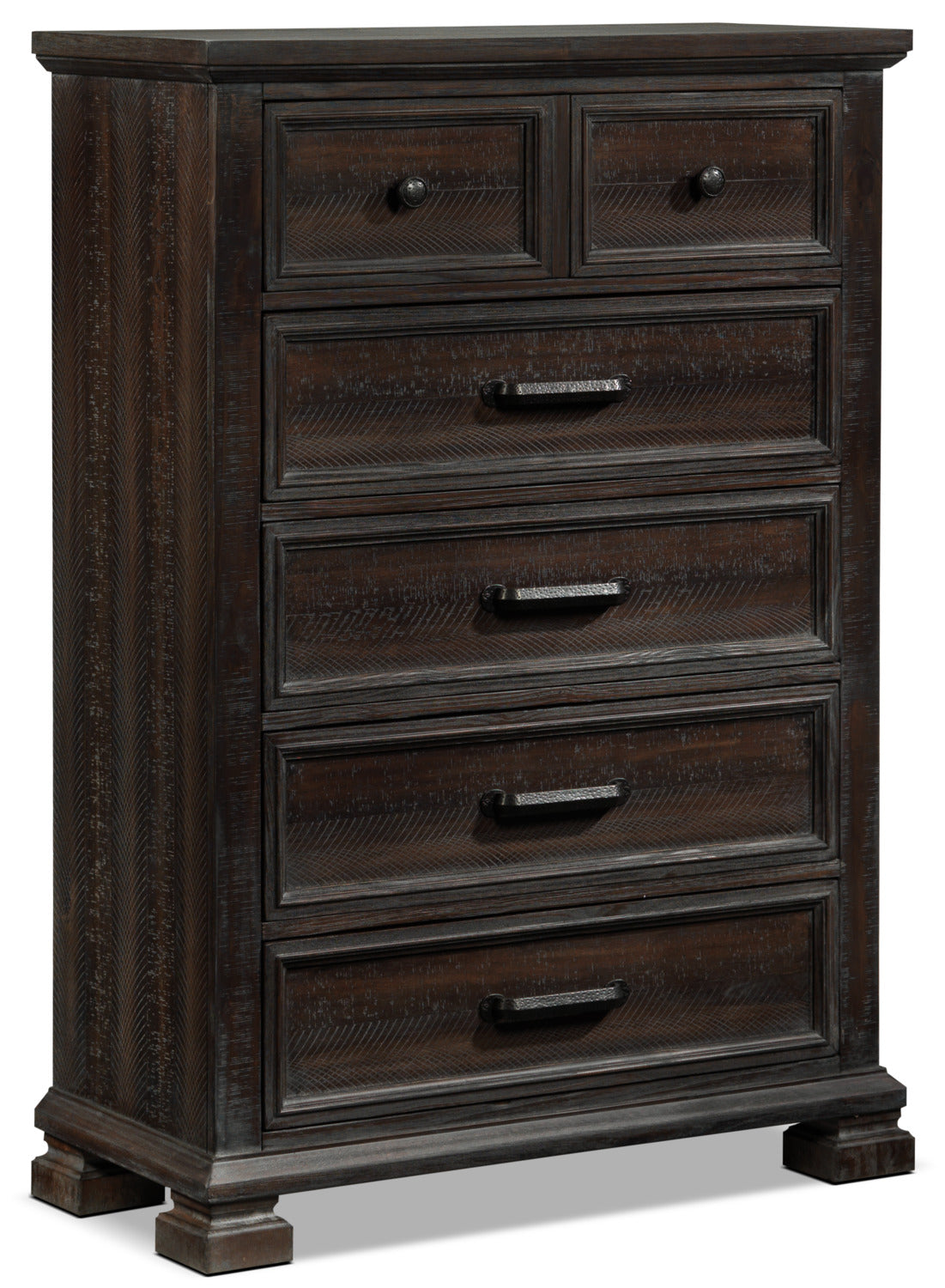 Camelot Chest - Weathered Dark Brown