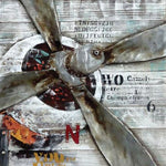 Rustic Prop Canvas Painting (36" X 48")
