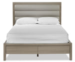 Bay Hill 3-Piece Queen Storage Bed - Grey