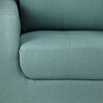 Julian Sofa, Loveseat and Chair Set - Teal