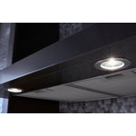Whirlpool Black Stainless Steel 36" 400 CFM Canopy Wall-Mount Range Hood - WVW53UC6HV