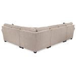Althea 4-Piece Sectional with Left-Facing Chaise - Mocha