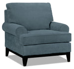 Crizia Sofa, Loveseat and Chair Set - Navy