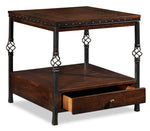 Sterling End Table - Walnut