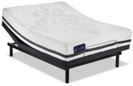 Serta iComfort Eco Contingence Firm Twin XL Mattress/Motion Essentials III Complete Adjustable Base