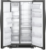 Whirlpool Black Side-by-Side Refrigerator (21 Cu. Ft.) - WRS321SDHB