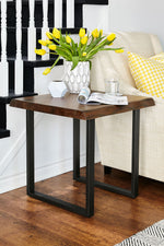 Natura End Table - Walnut