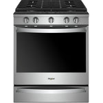 Whirlpool Stainless Steel Slide-In Gas True Convection Range (5.8 Cu. Ft.) - WEG750H0HZ