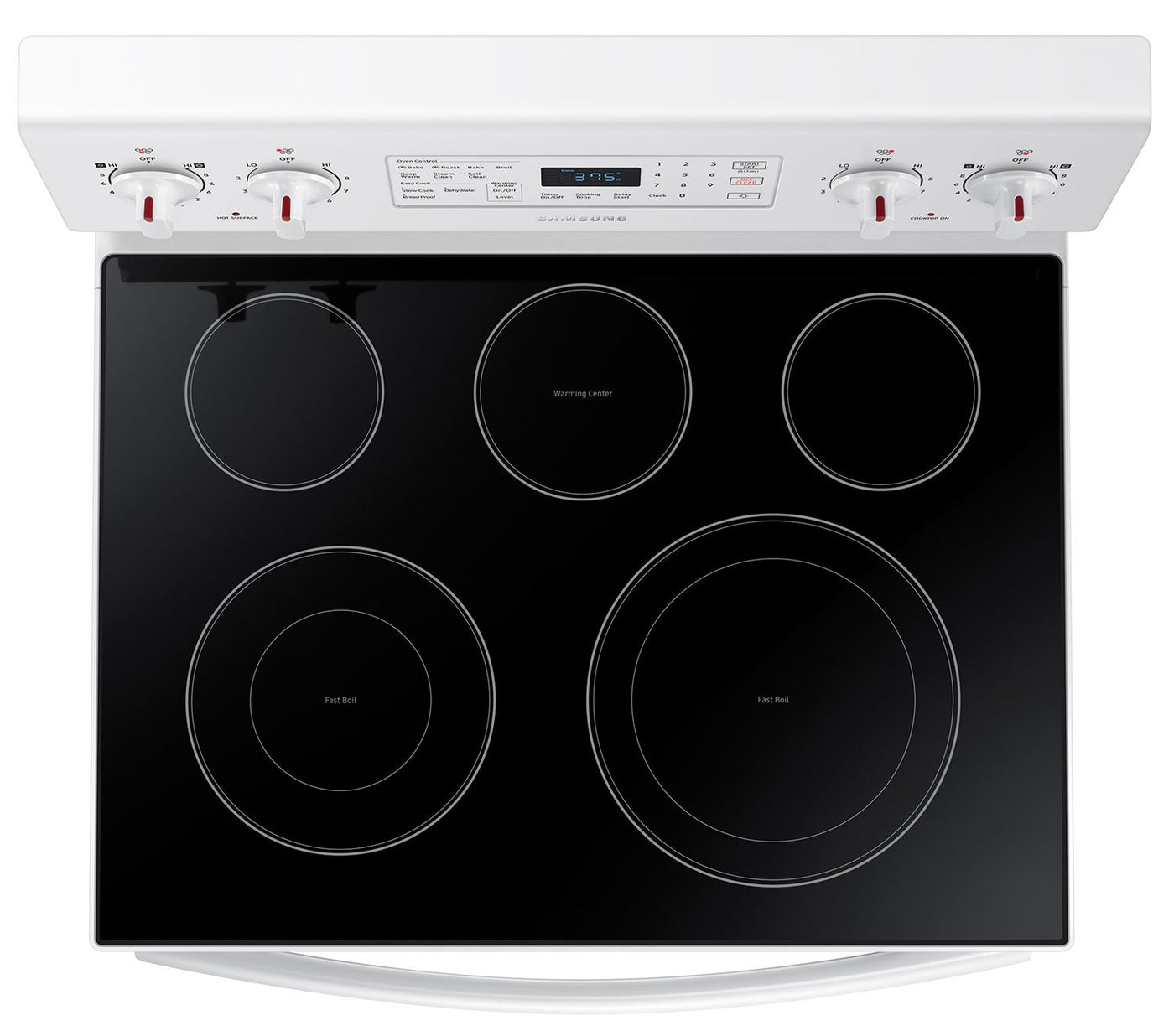 Samsung White Freestanding Electric Convection Range (5.9 Cu. Ft.) - NE59M4320SW/AC