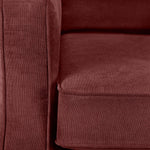 Agnes Sofa, Loveseat and Chair Set - Merlot