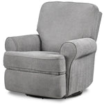 Gracie Swivel Glider Recliner - Graphite