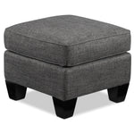 Drake Ottoman - Grey