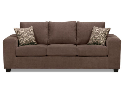 Fava Sofa and Chair Set - Light Brown
