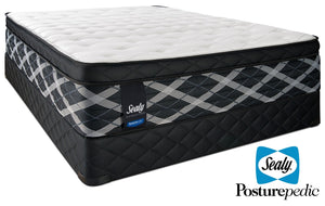 Sealy Figment Hybrid Cushion Firm Twin Mattress and Boxspring Set