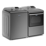 Maytag Metallic Slate Smart Top-Load Washer (5.4 cu. ft.) & Smart Gas Dryer (7.4 cu. ft.) - MVW6230HC/MGD6230HC