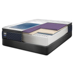 Sealy Ethos Firm Queen Mattress and Boxspring Set