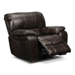 Santorini Power Recliner - Walnut - Open-Box