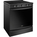 Whirlpool Black Slide-In Electric True Convection Range (6.4 Cu. Ft.) - YWEE750H0HB