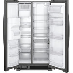 Whirlpool Black Side-by-Side Refrigerator (25 Cu. Ft.) - WRS325SDHB