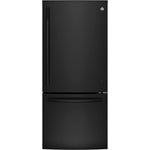 GE Black BOTTOM-FREEZER REFRIGERATOR (20.9 CU. FT.) - GBE21AGKBB