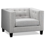 Astin Chair and a Half - Grey
