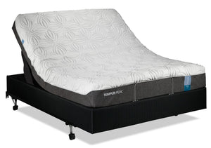 Tempur-Pedic Appeal 2.0 Cushion Firm Full Mattress and Adjustable Head-Up Base Set