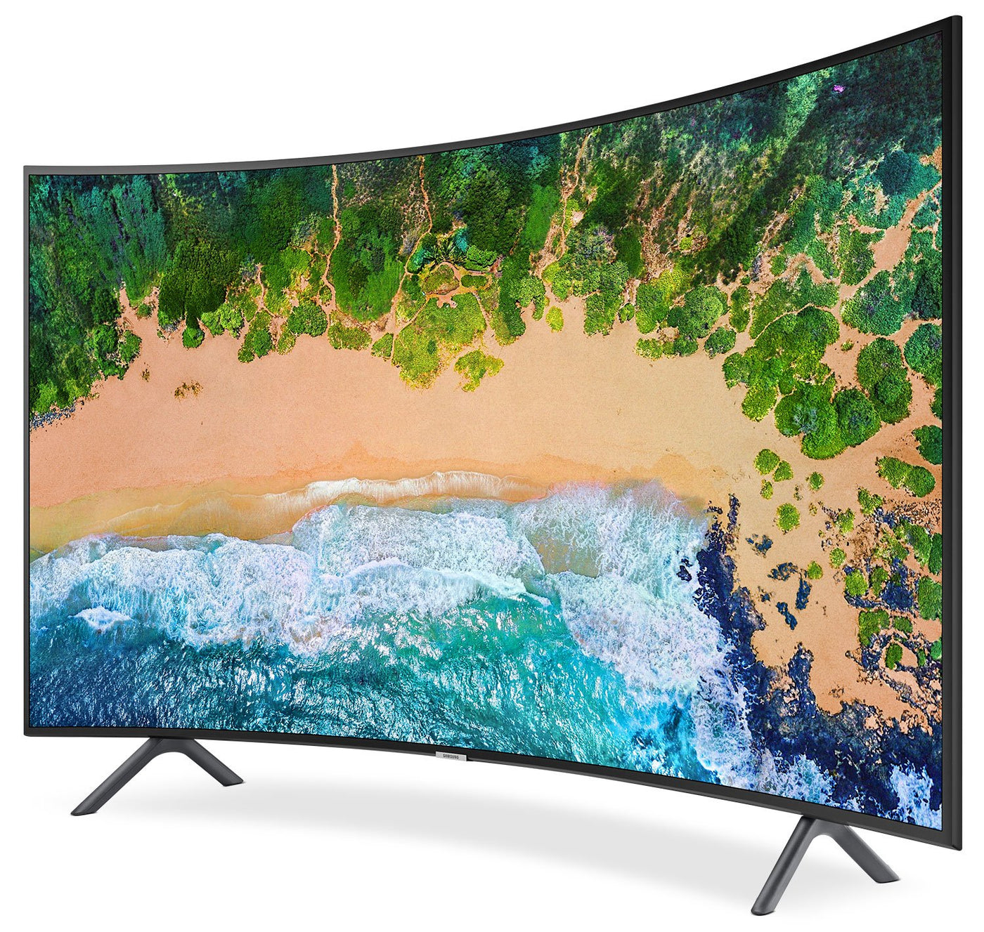 Samsung 55" 4K CURVED HDR 120 MR SMART LED TV - UN55NU7300FXZC